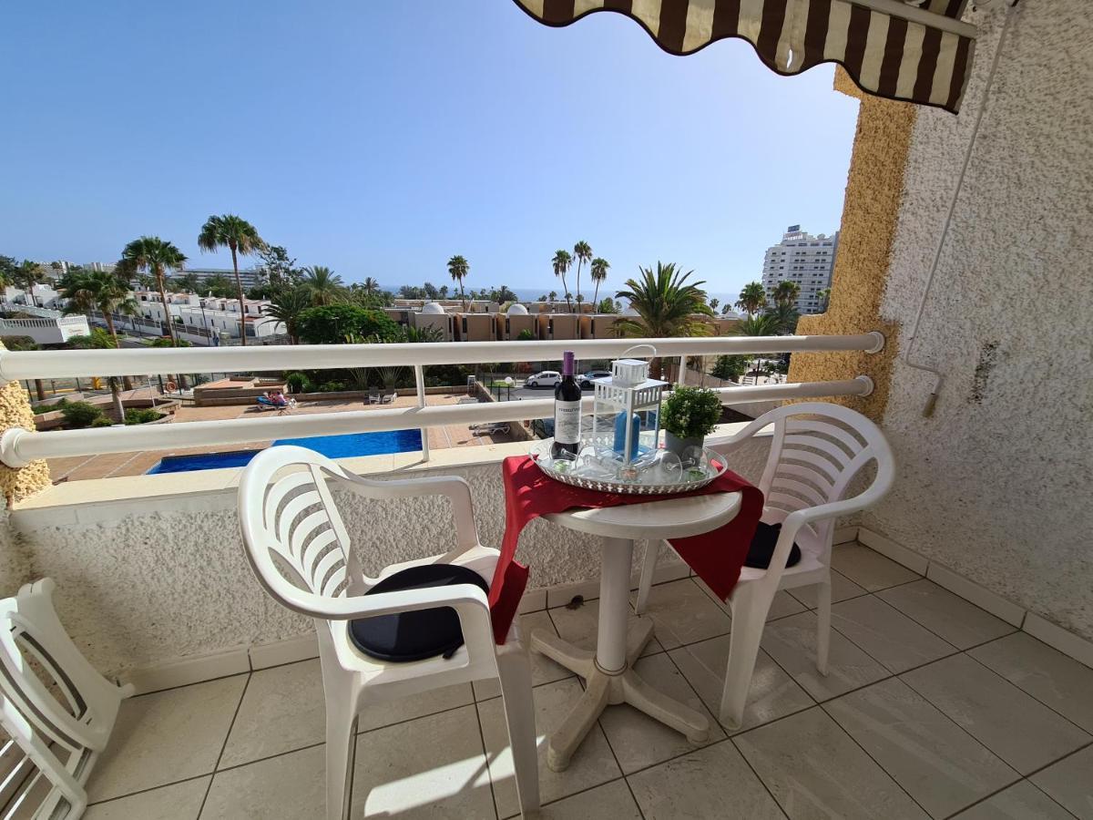 Borinquen Only 280 Meters To The Beach, Balcony With Sea View, Heated Pool, Wifi Playa de las Americas  Ngoại thất bức ảnh