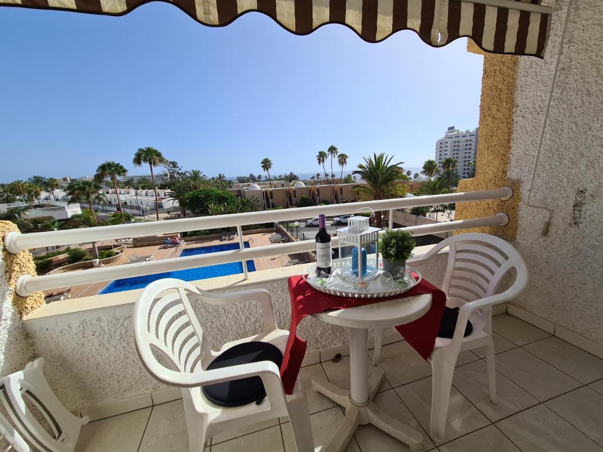 Borinquen Only 280 Meters To The Beach, Balcony With Sea View, Heated Pool, Wifi Playa de las Americas  Ngoại thất bức ảnh